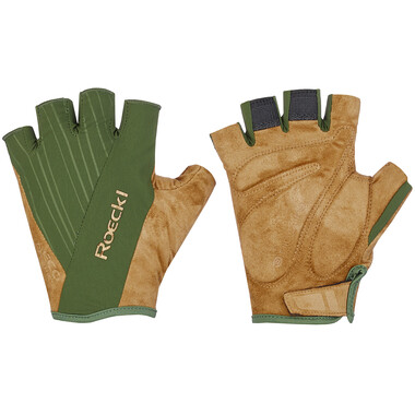 ROECKL ISOME Short Finger Gloves Green/Brown 2023 0